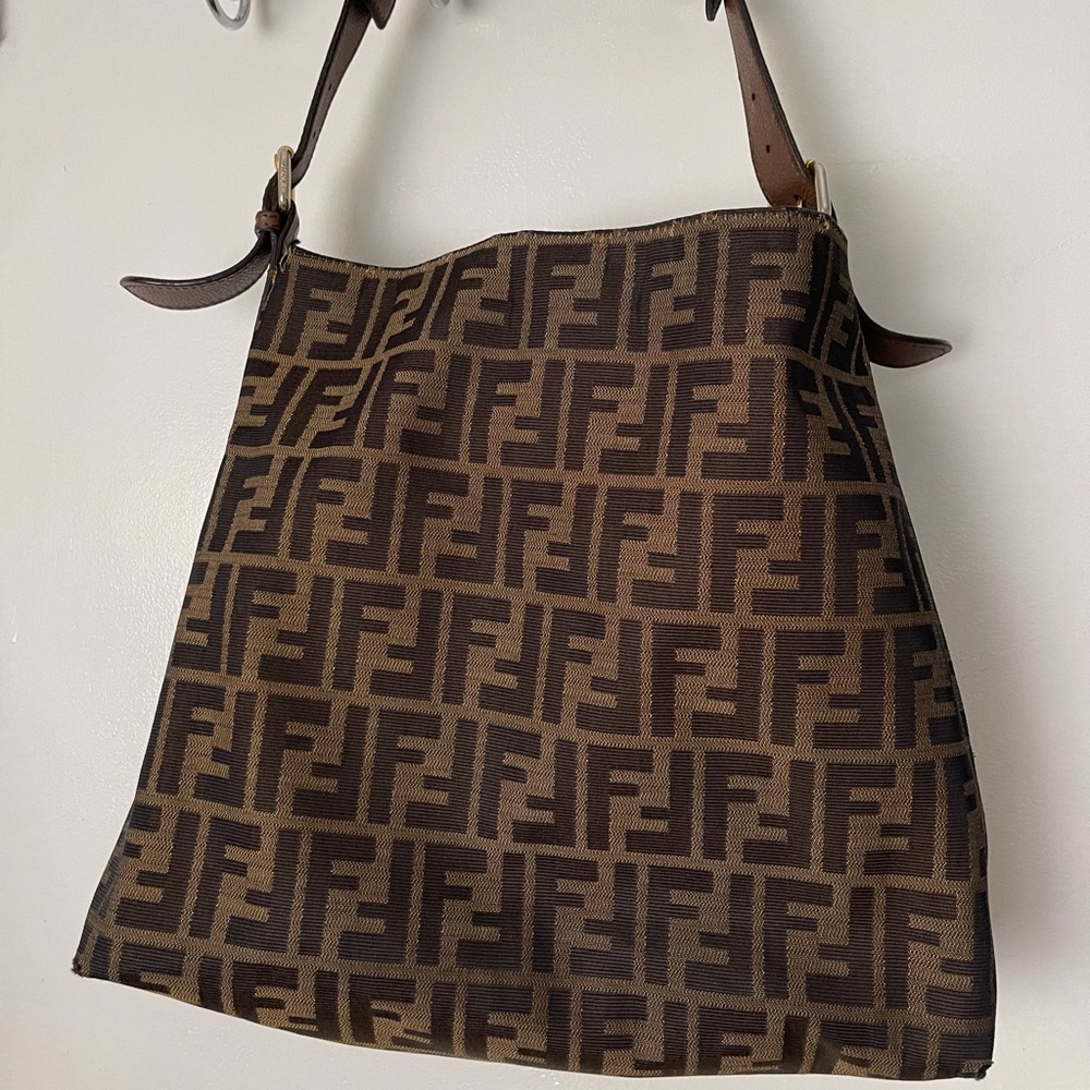 FENDI Zucca Shoulder Bag